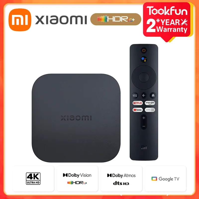 [Taxa Inclusa] Xiaomi Mi Tv Box S 4k 2 Gerao